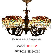 fit 8 inch tiffany lampshade