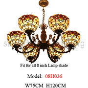 fit 8 inch tiffany lampshade