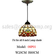 fit 8 inch tiffany lampshade