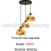 fit 8 inch tiffany lampshade