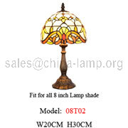 fit 8 inch tiffany lampshade