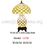 fit 12 inch tiffany lampshade